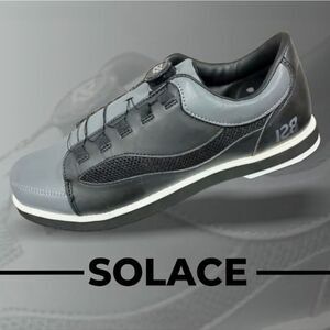 ☔️🩵⏭️NIB Gray & Black Solace Bowling Shoes Men's 11.5